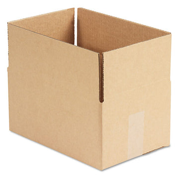 General Supply Fixed-depth Shipping Boxes, Regular Slotted Container (rsc), 12" X 8" X 6", Brown Kraft, 25-bundle freeshipping - TVN Wholesale